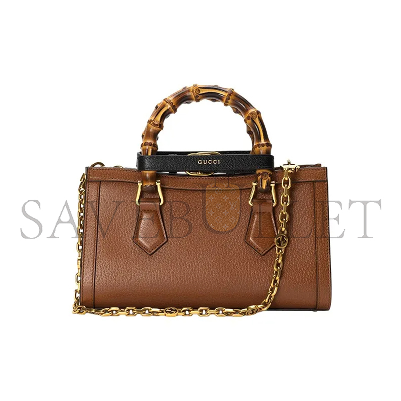 G*u*i diana bamboo small shoulder bag 735153 (27*15.5*11cm)